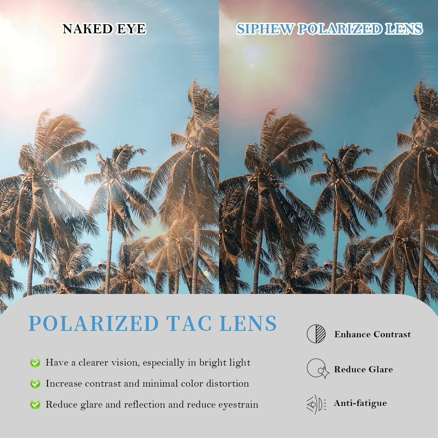 Small Wrap Sunglasses For Women | 100% UV400 Eye Protection Sunglasses