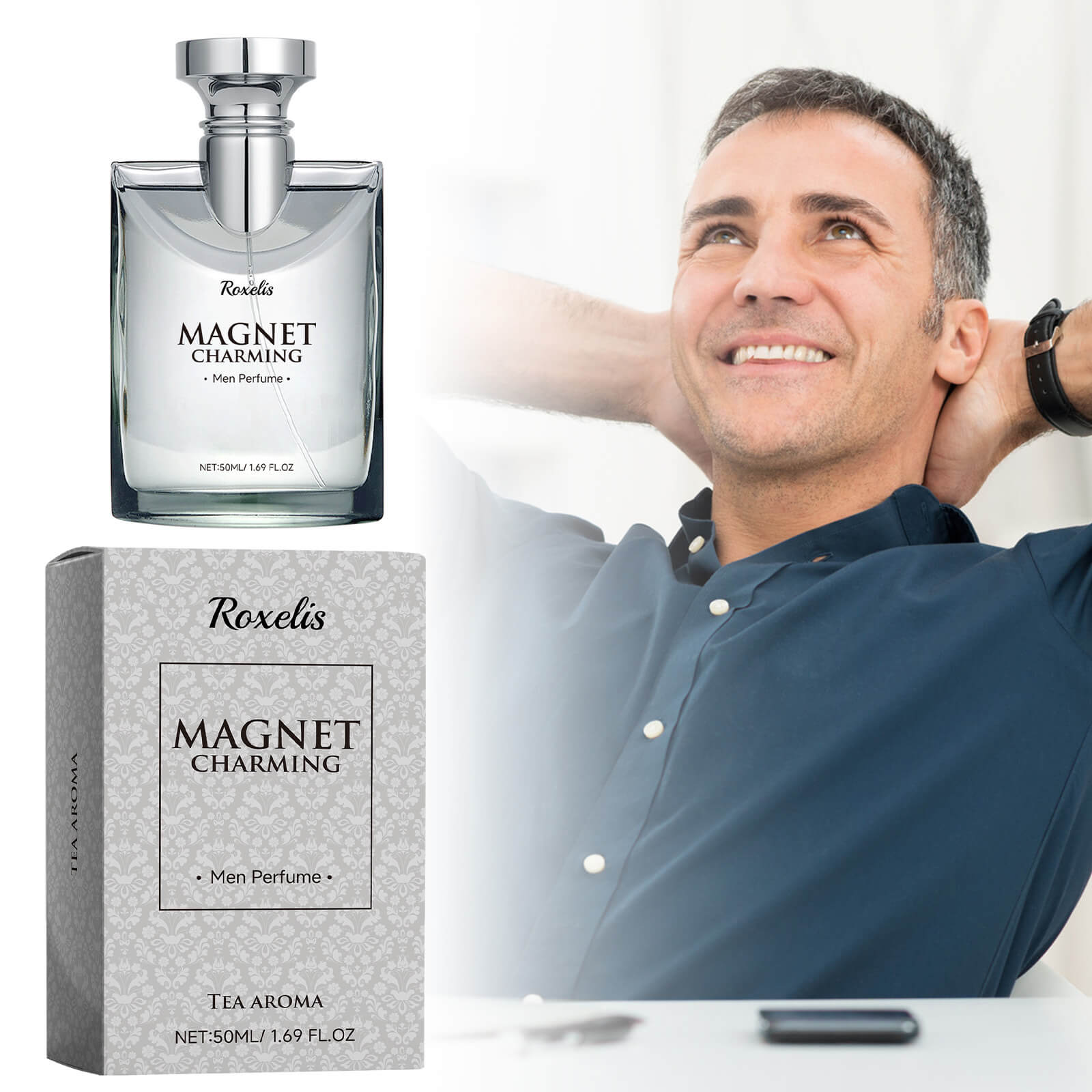 Tea Fragrance Men’s Perfume | Natural Botanical Perfume Men