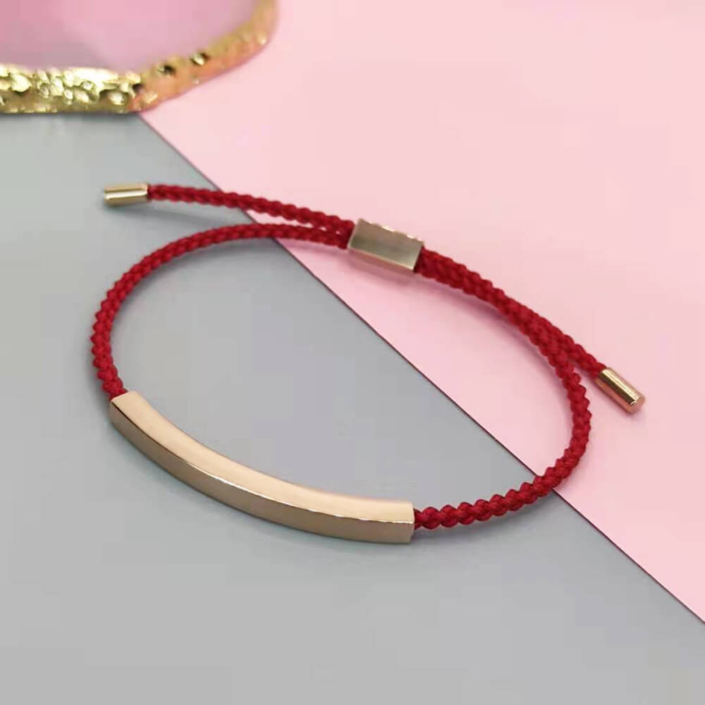 Titanium Steel Braided Bracelet | Couples Matching Bracelets