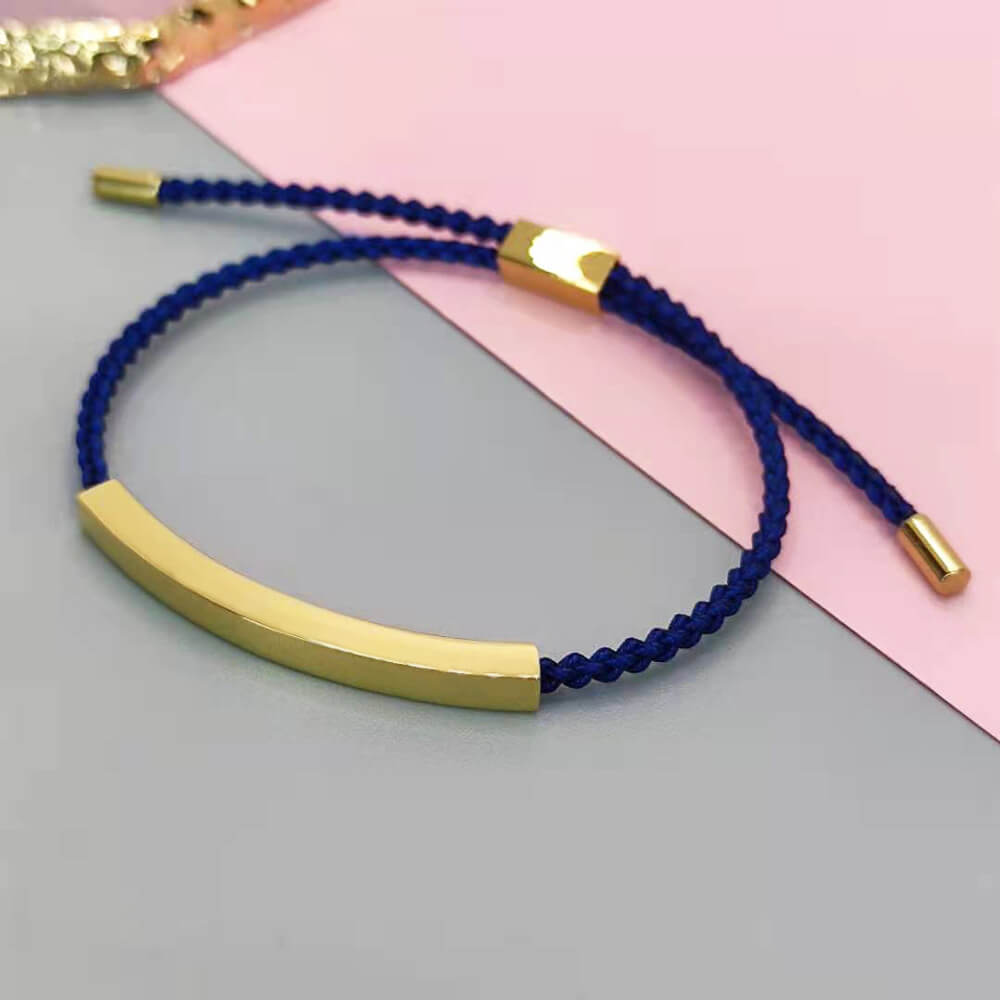 Titanium Steel Braided Bracelet | Couples Matching Bracelets