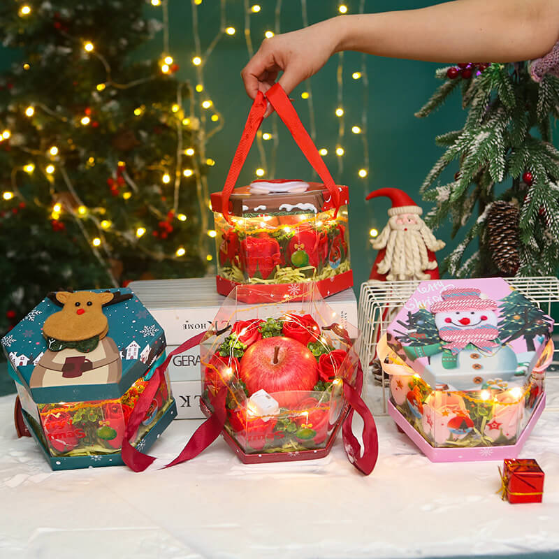Transparent Foldable Cartoon Packaging Box   Party Favor Box