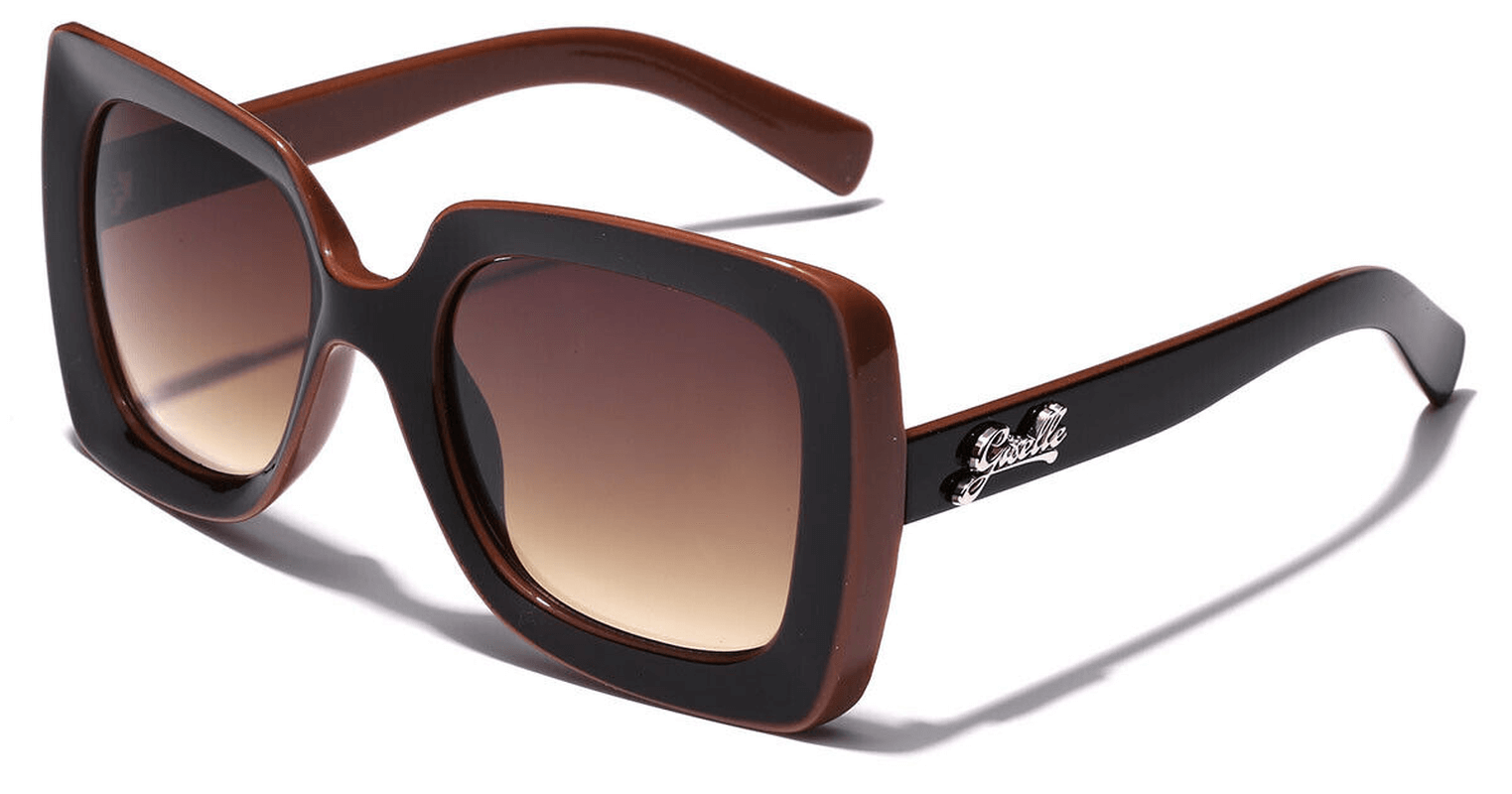 Vintage Celebrity Sunglasses | UV400 Protection Square Sunglasses Women