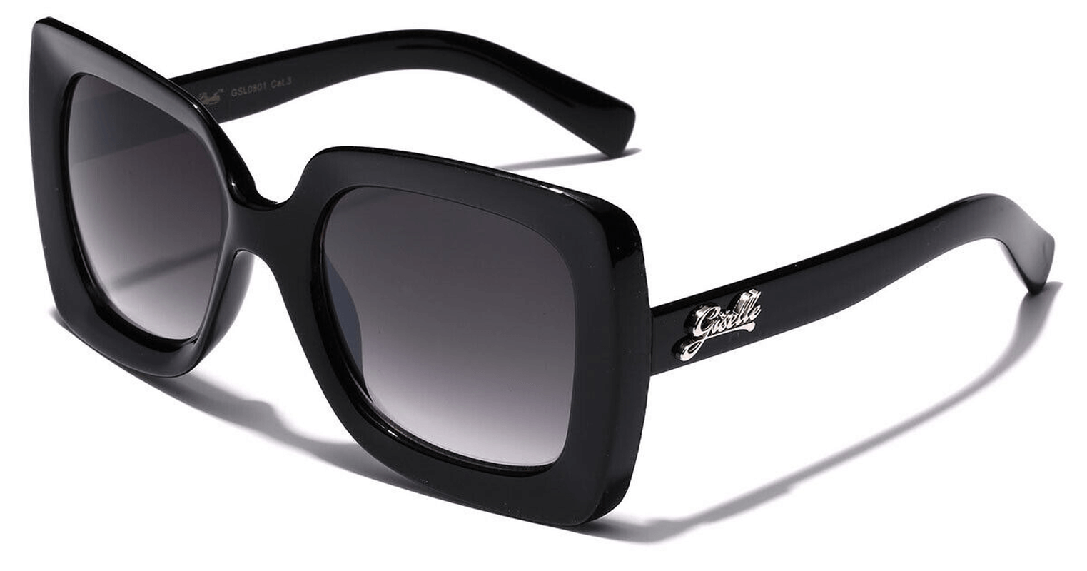 Vintage Celebrity Sunglasses | UV400 Protection Square Sunglasses Women