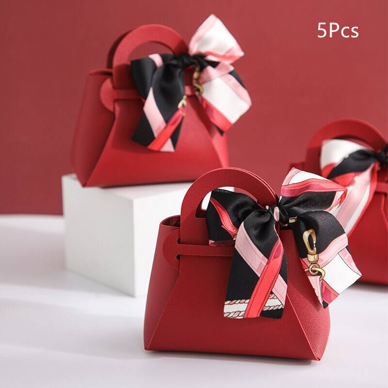 Wedding Sweet Box Leather Packaging | Premium Candy Packaging