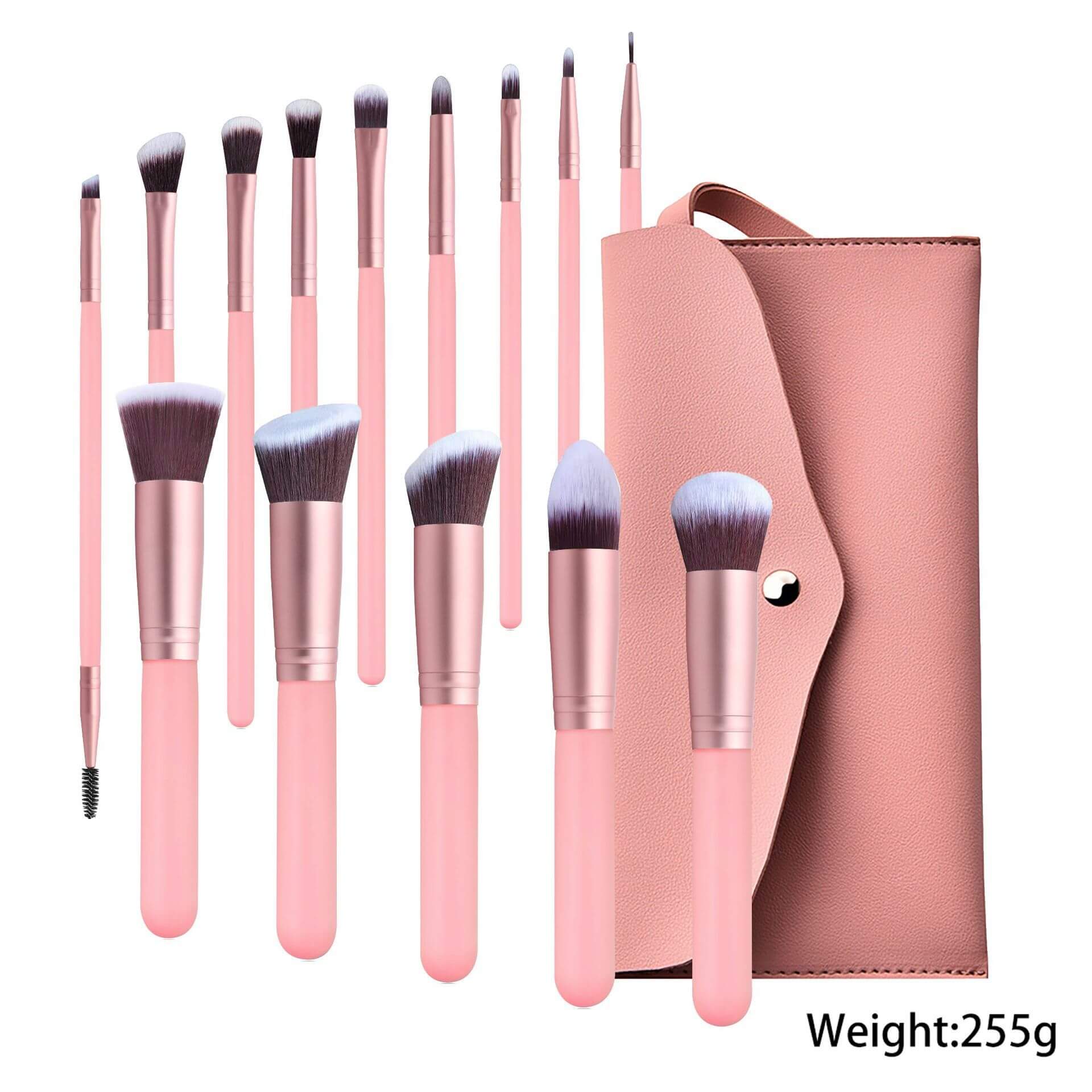 What Is Included In 14 Black Makeup Brush Set  Cosmetic Brush Set