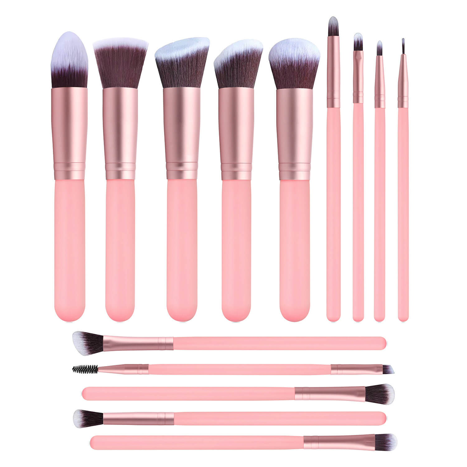 What Is Included In 14 Black Makeup Brush Set  Cosmetic Brush Set