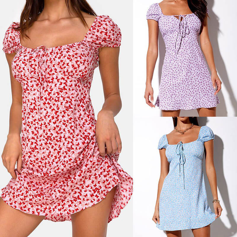 Women Boho Bodycon Dress  Boho Polka Dot Bodycon Dress For Summer