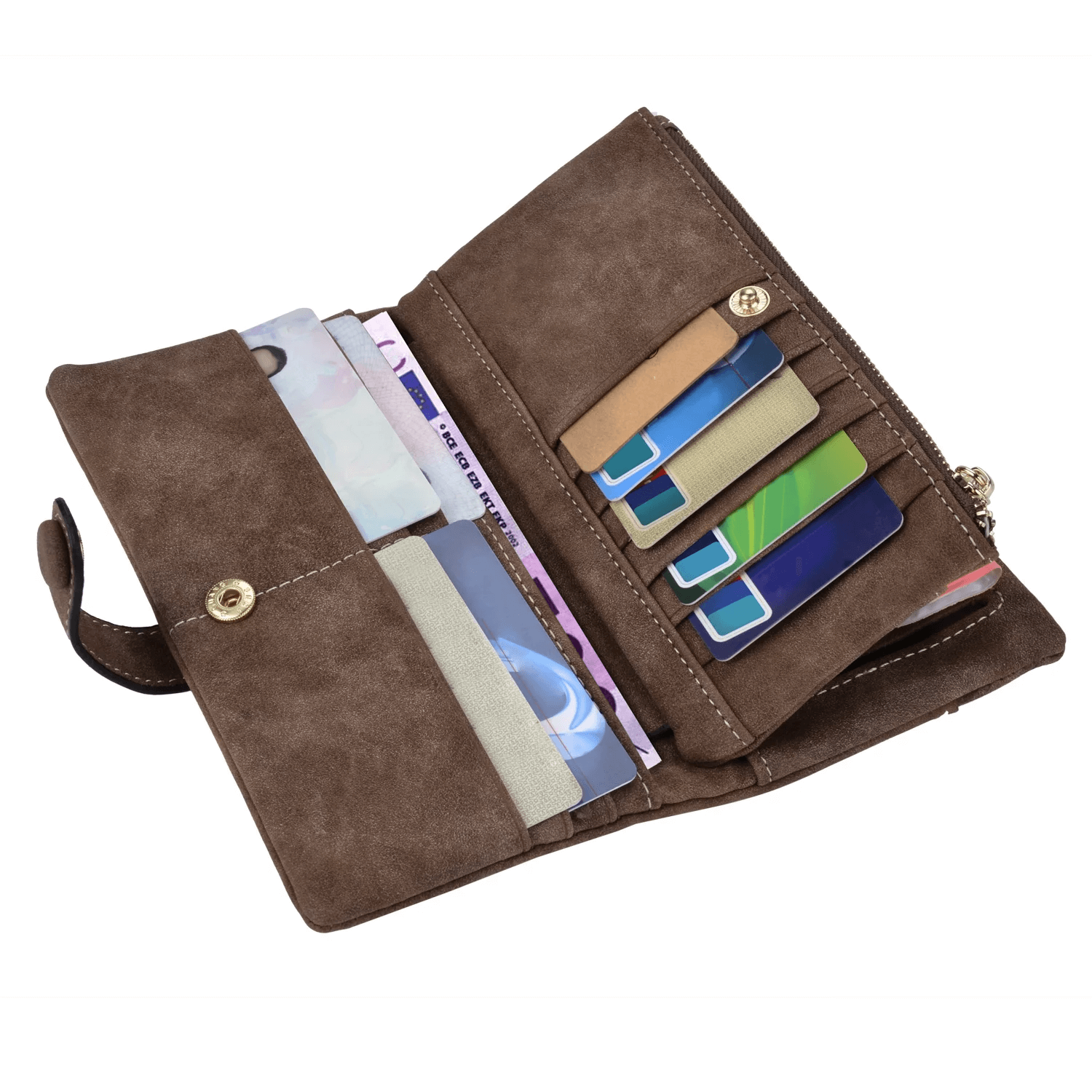 Women Credit Card Holder Wallet | Ladies Long Purse Wallet