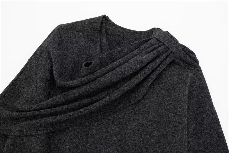 Women Woolen Coat Short Length  |  Modern Tailored Wool Coat Women