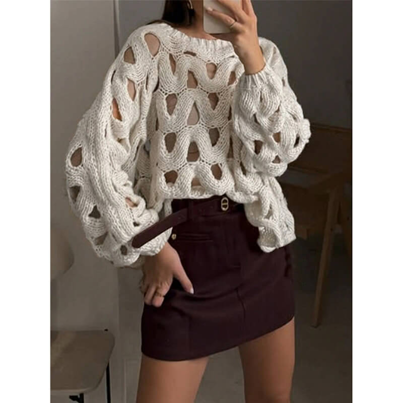 Women's Crewneck Sweaters | Long Sleeve Sweaters For Women