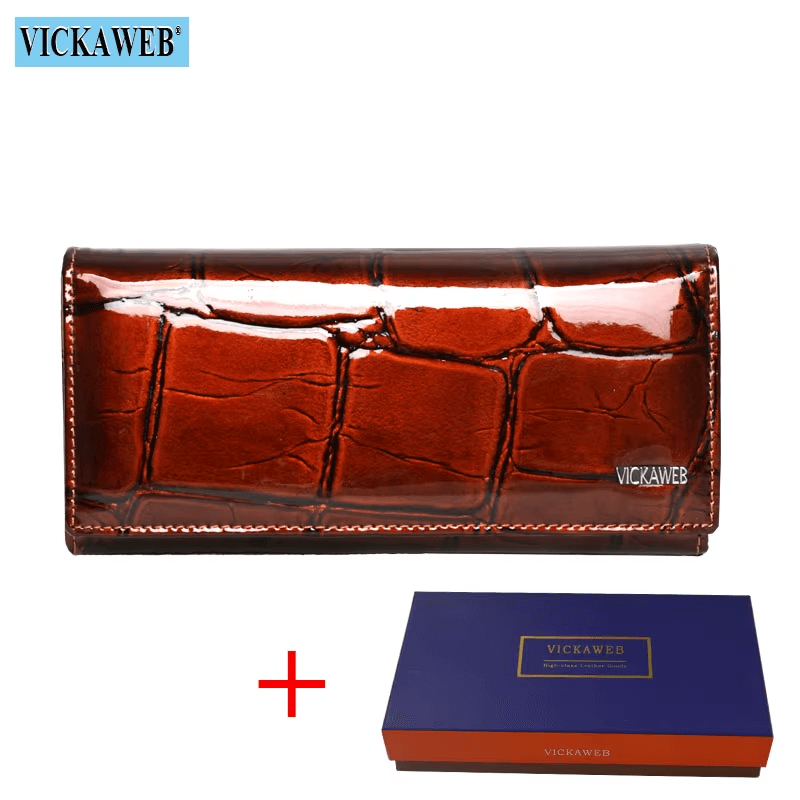 Women’s Long Purse With Magnetic Closure  Fashion Wallets For Women