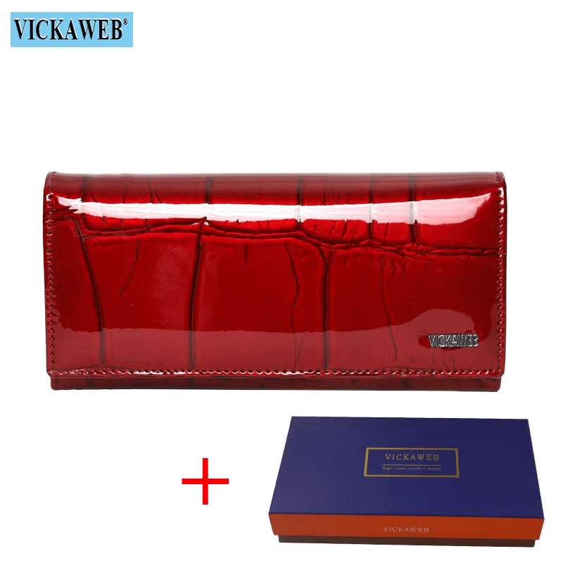 Women’s Long Purse With Magnetic Closure  Fashion Wallets For Women