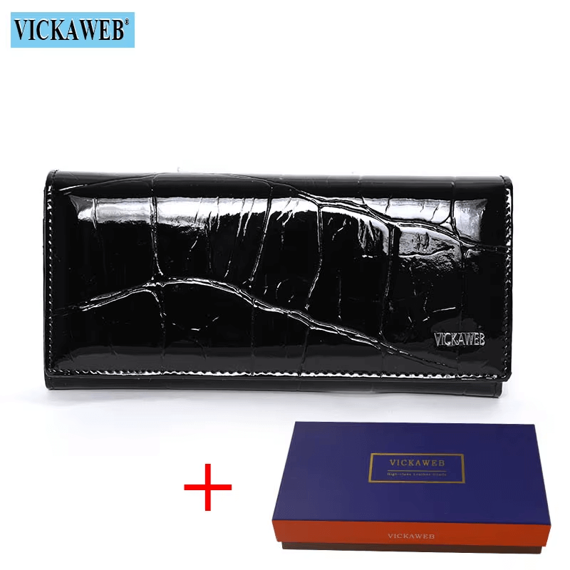 Women’s Long Purse With Magnetic Closure  Fashion Wallets For Women