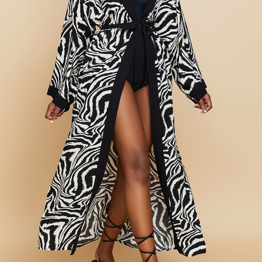Women's Medium Length Swimsuit Cover Up |  Bikini Swimsuit Outerwear