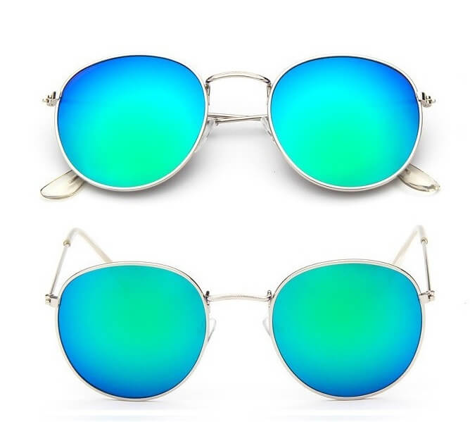 Women's Retro Sunglasses | Eco-Friendly Retro Oval Sunglasses 
For Women