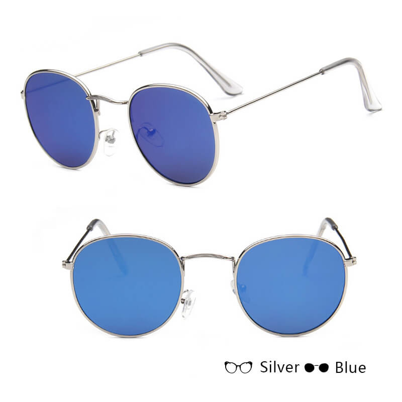 Women's Retro Sunglasses | Eco-Friendly Retro Oval Sunglasses 
For Women