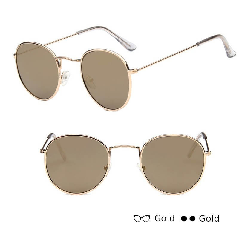Women's Retro Sunglasses | Eco-Friendly Retro Oval Sunglasses 
For Women