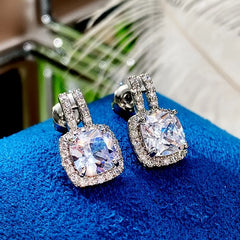 Zirconia Stud Earrings