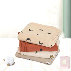 Newborn Air Conditioning Blanket Two-layer Cotton Holding Summer Thin Newborn Stroller Blanket