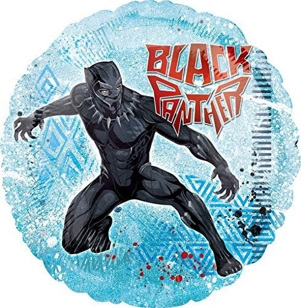 Black Panther 7Th Birthday Balloon Bouquet Decorations and Party Supplies