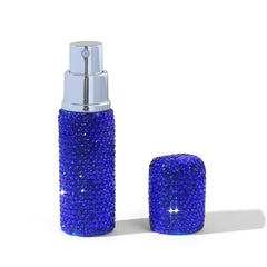 10Ml Mini Refillable Perfume Atomizer Travel Perfume Bottle Bling Glitter Spray Bottles Crystal Perfume Bottle Car Accessories