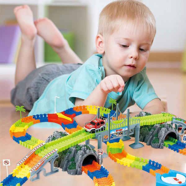 Children's Electric Track DIY Assembling Toys