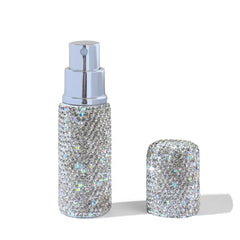 10Ml Mini Refillable Perfume Atomizer Travel Perfume Bottle Bling Glitter Spray Bottles Crystal Perfume Bottle Car Accessories