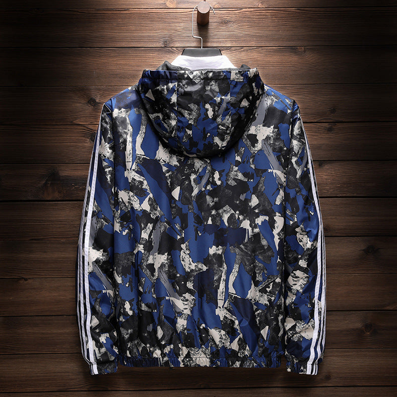 Men's Outerwear Camouflage Jacket Trend