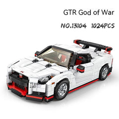 GTR Racing Children DIY Assembled Building Block Toys