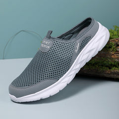 Leisure Sports Half Slippers Mesh Shoes