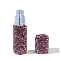 10Ml Mini Refillable Perfume Atomizer Travel Perfume Bottle Bling Glitter Spray Bottles Crystal Perfume Bottle Car Accessories