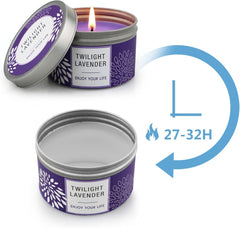 Scented Candle Clearance: 3 Pack Long Lasting Soy Candles for Home, Valentine'S Day Gifts - Lavender, Orange Blossom & Mahogany Aromatherapy