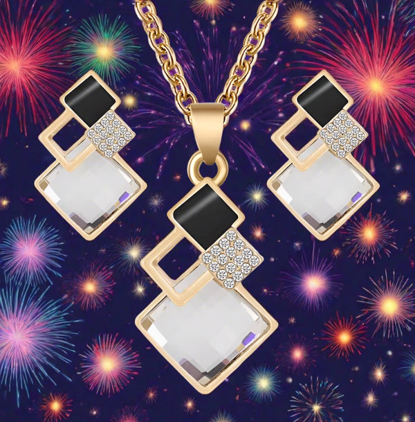 Crystal Pendant Necklace
