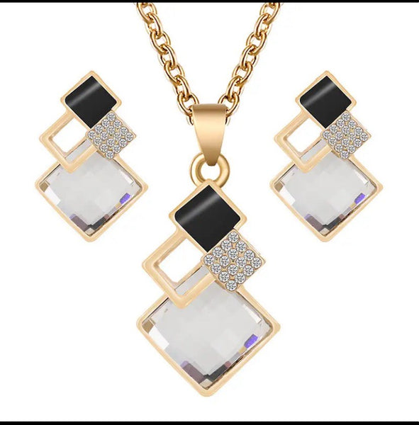 Crystal Pendant Necklace