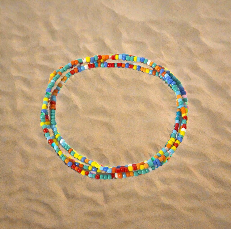 Bohemian Colorful Beaded Waist Chain