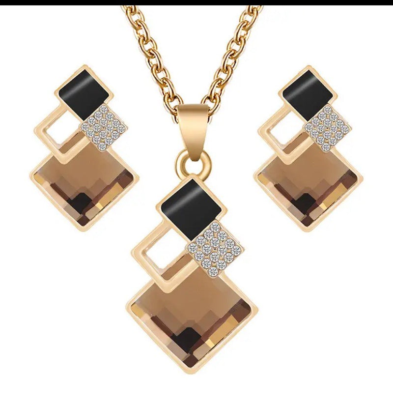 Crystal Pendant Necklace
