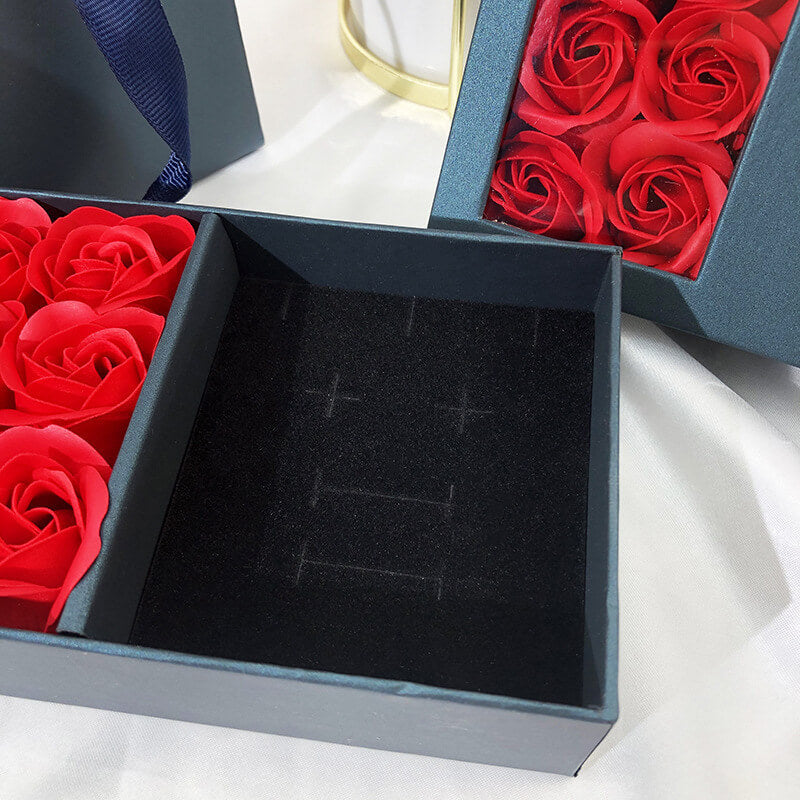 couple necklace and earrings set | romantic gift for her and him