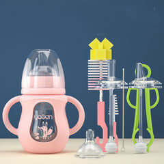 Baby Bottle Silicone Straw Water Drink