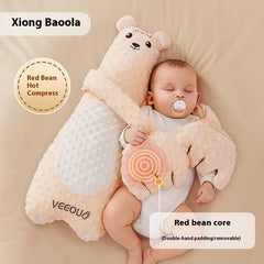 W9Q Wenou BABY HUG Sleep Soothing Palm Pillow Doll Coax Sleep Coax Sleeping Artifact Baby Anti-startle Pressure