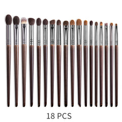 Natural Makeup Brushes Set Eyeshadow Make Up Brush Goat