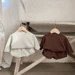 Two Piece Set Of Baby Westernized Sweaters