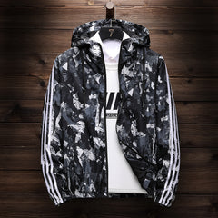 Men's Outerwear Camouflage Jacket Trend