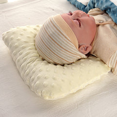 Newborn Baby Pillow Prevent Flat Head Cushion Infant Sleeping Support Anti Rolls