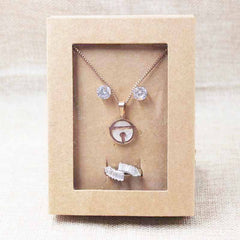 Gift Box PVC Jewelry Packaging Box