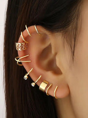 6pc Vintage (Gold/Silver) Ear Cuffs