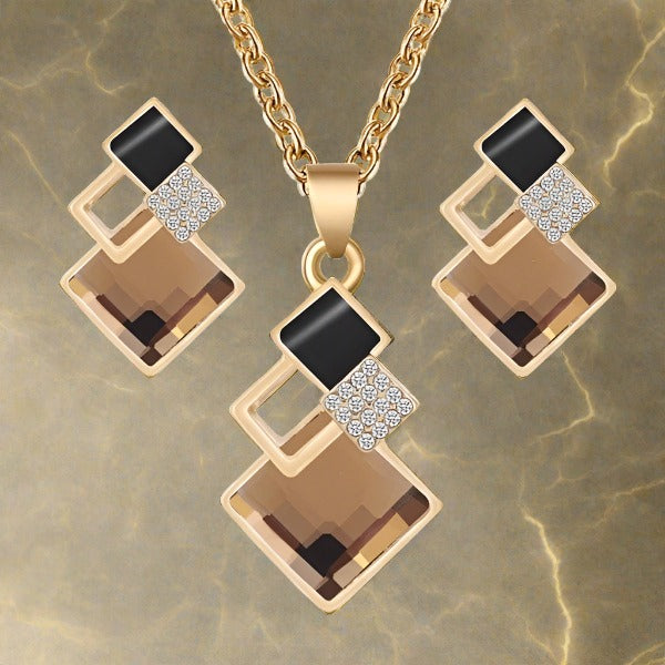Crystal Pendant Necklace