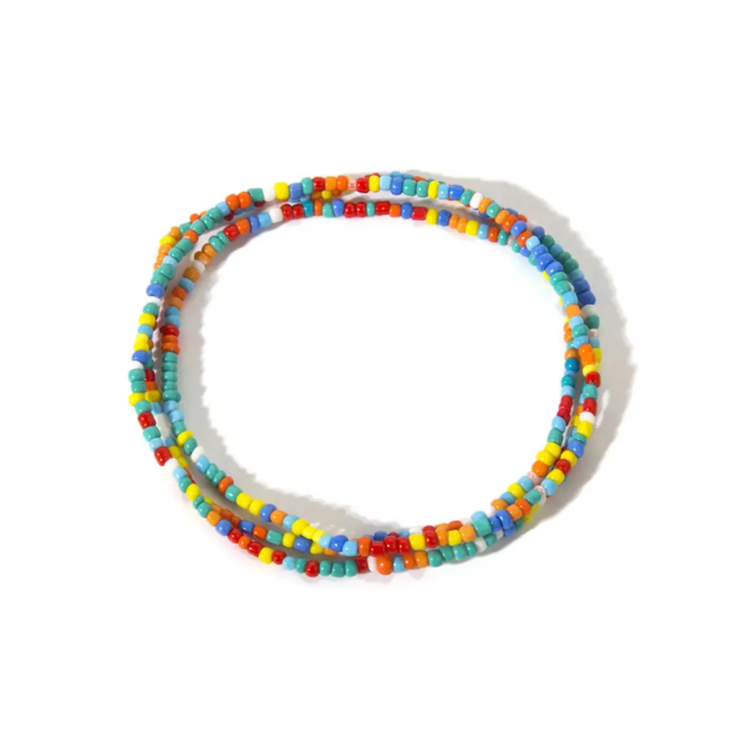 Bohemian Colorful Beaded Waist Chain