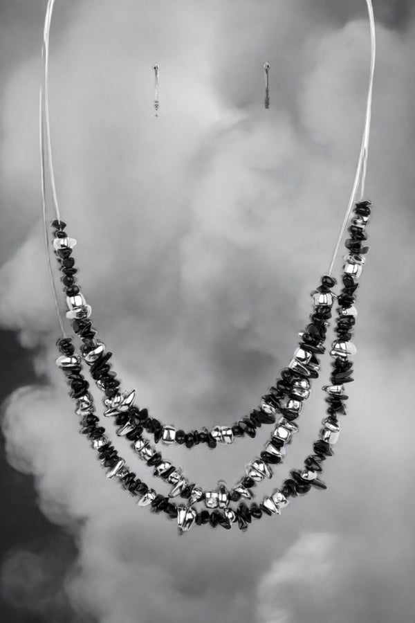 Placid Pebbles - Black
